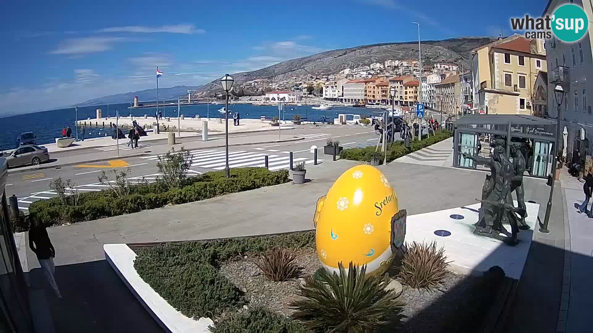 Webcam en direct Senj Riva – front de mer