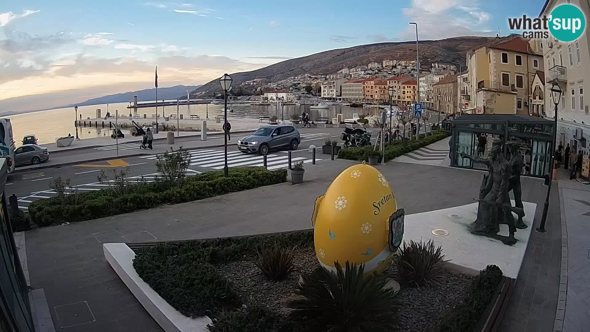 Webcam en vivo Senj riva – paseo marítimo