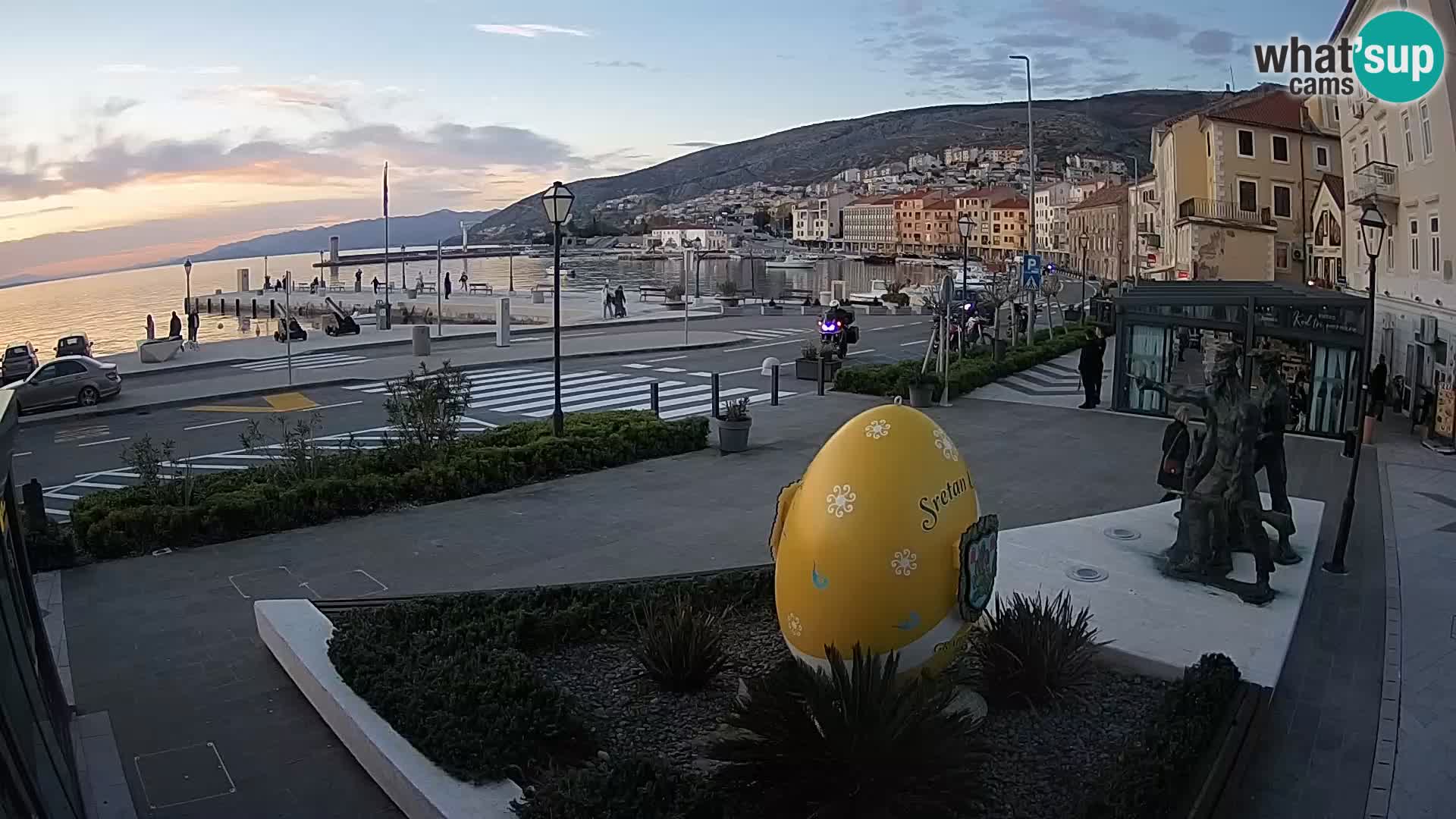 Webcam en vivo Senj riva – paseo marítimo