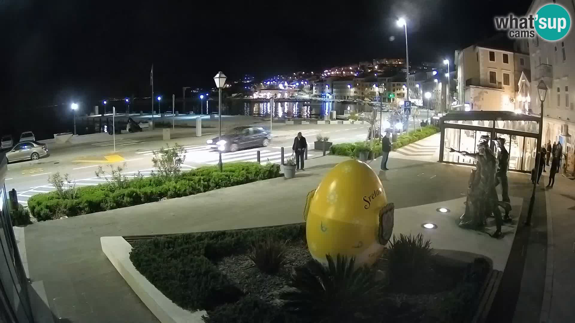 Webcam en vivo Senj riva – paseo marítimo