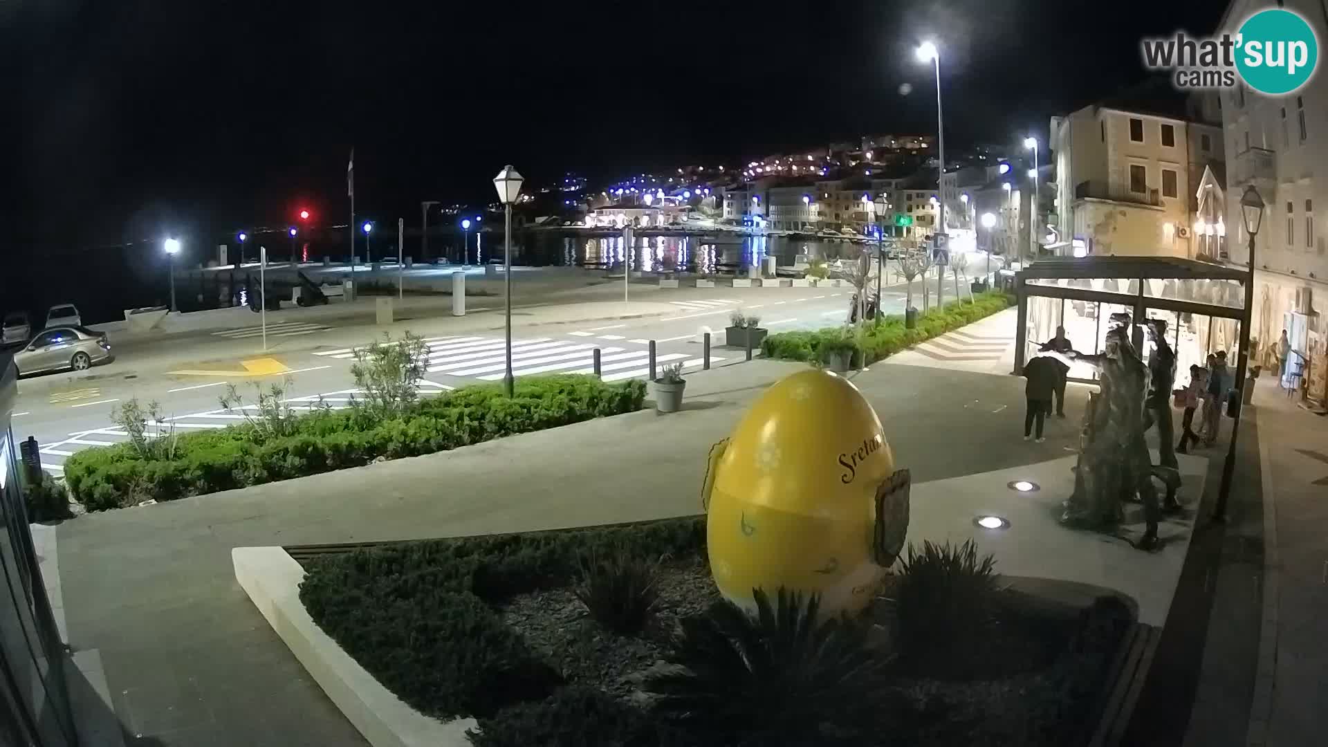 Webcam en vivo Senj riva – paseo marítimo