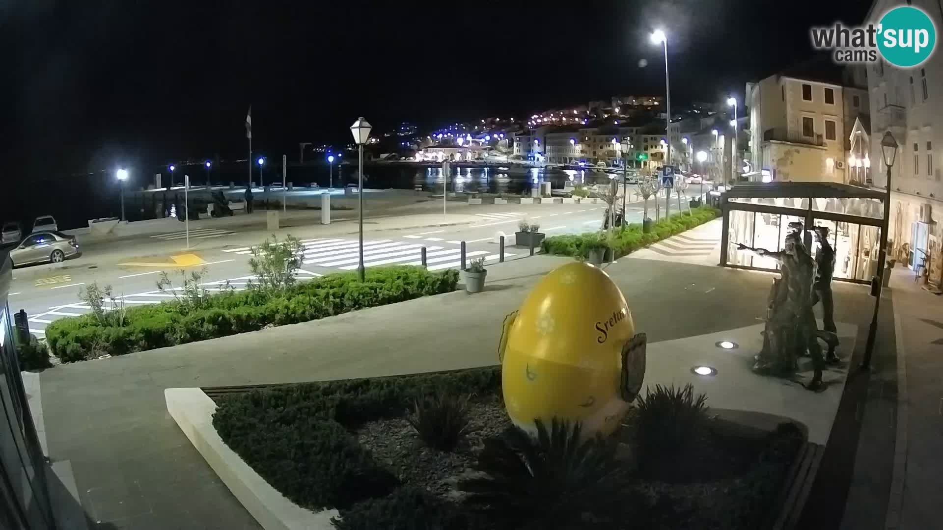 Live webcam Senj riva – seafront – Croatia