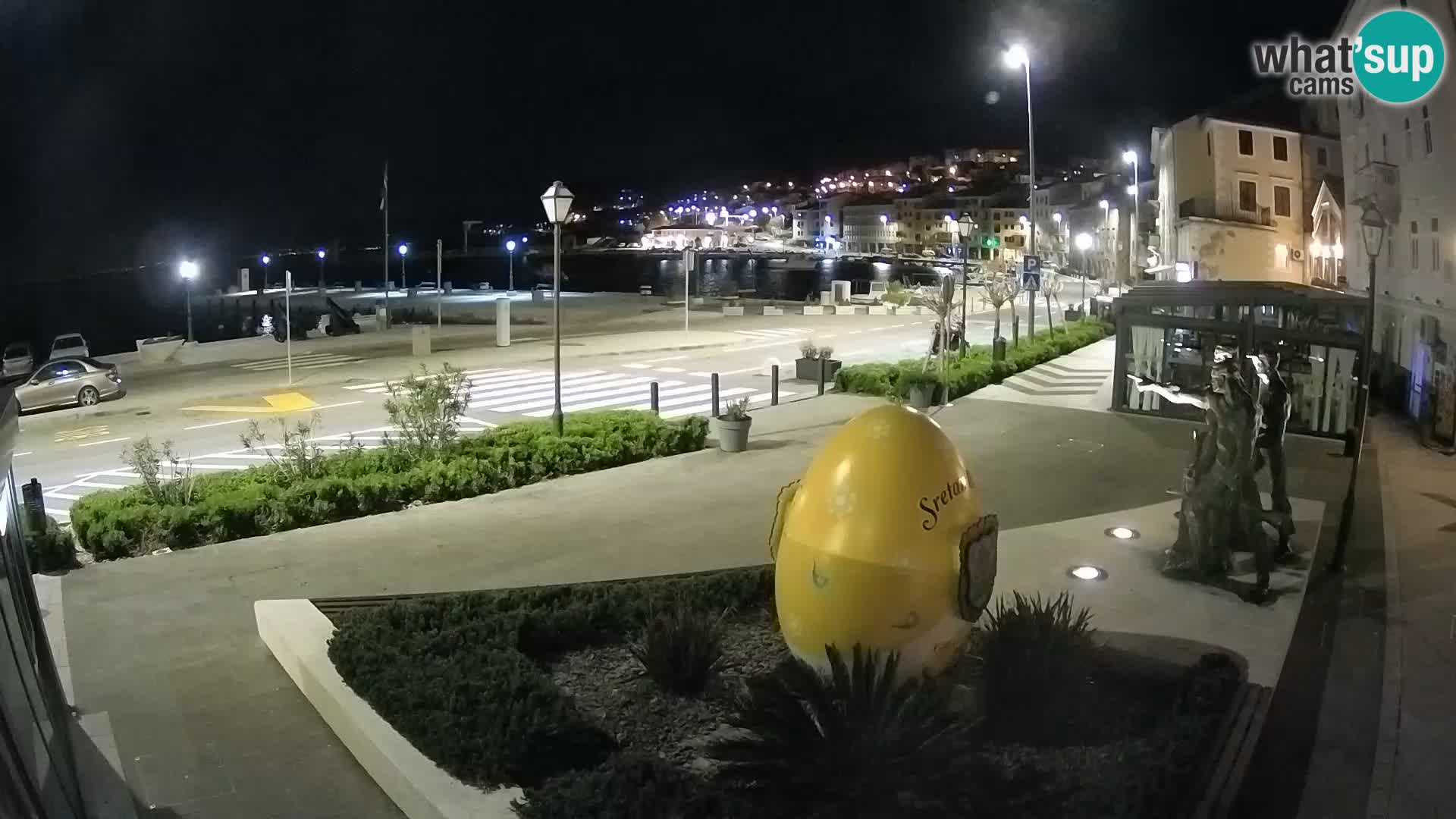 Webcam en vivo Senj riva – paseo marítimo