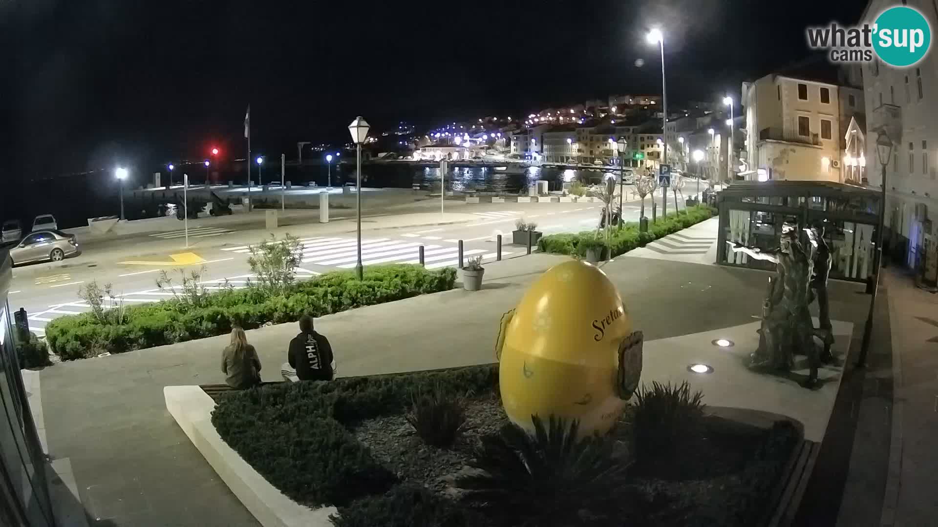 Webcam en vivo Senj riva – paseo marítimo