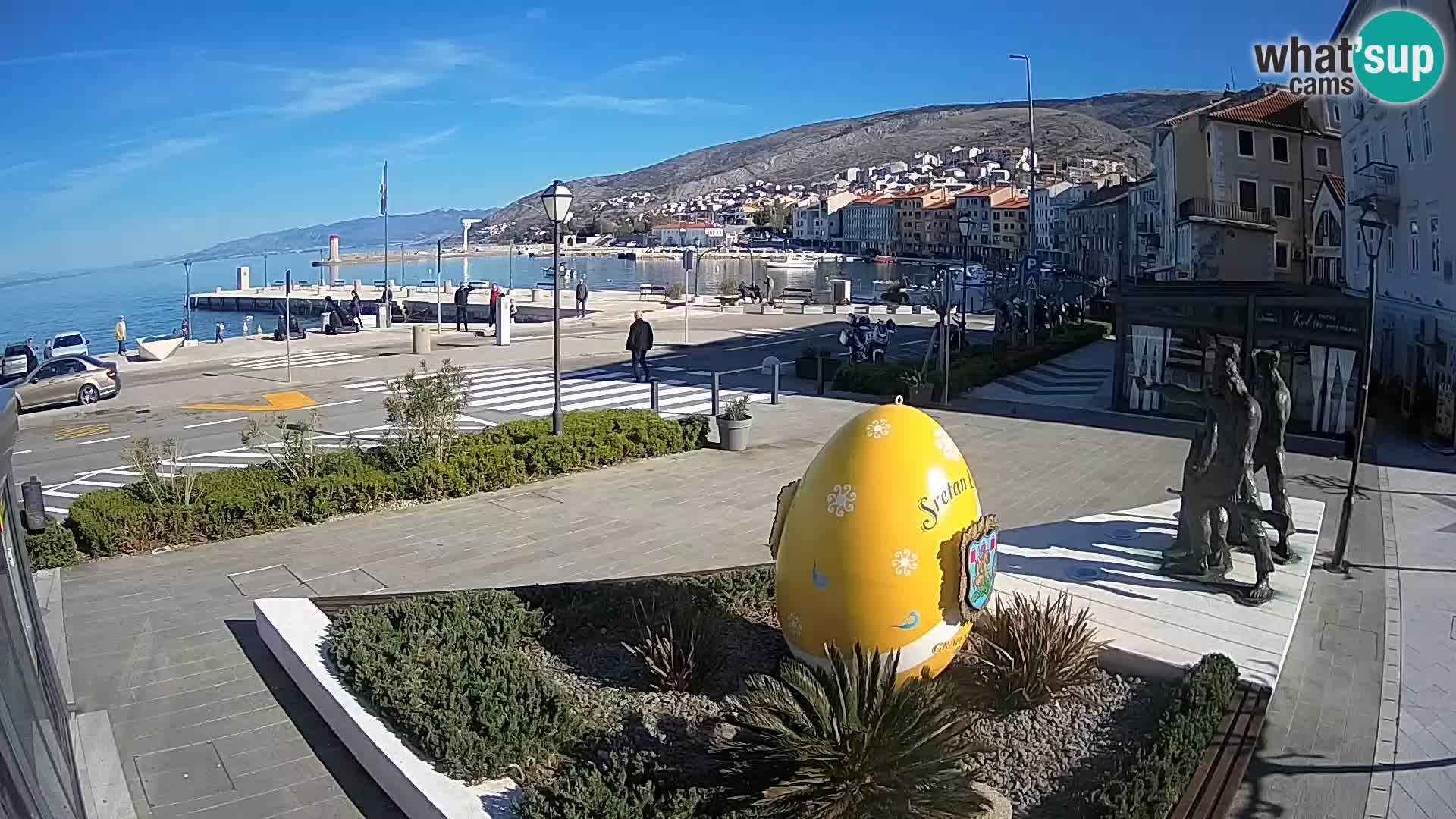 Webcam en direct Senj Riva – front de mer