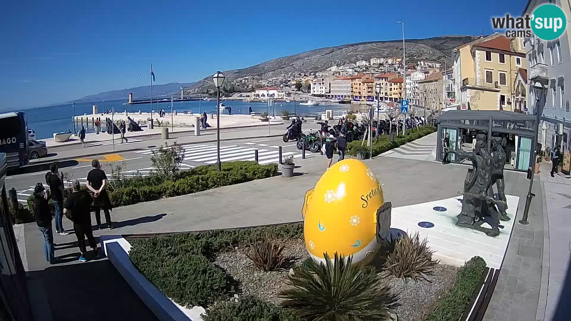 Web kamera uživo Senj riva – Hrvatska