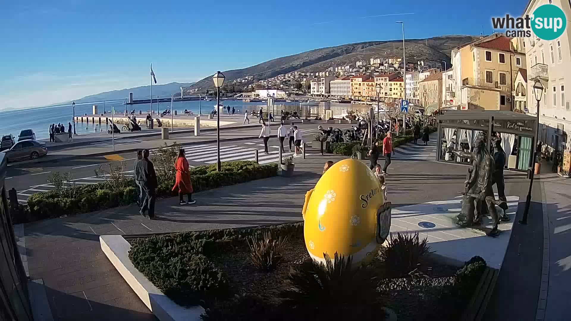 Web kamera uživo Senj riva – Hrvatska