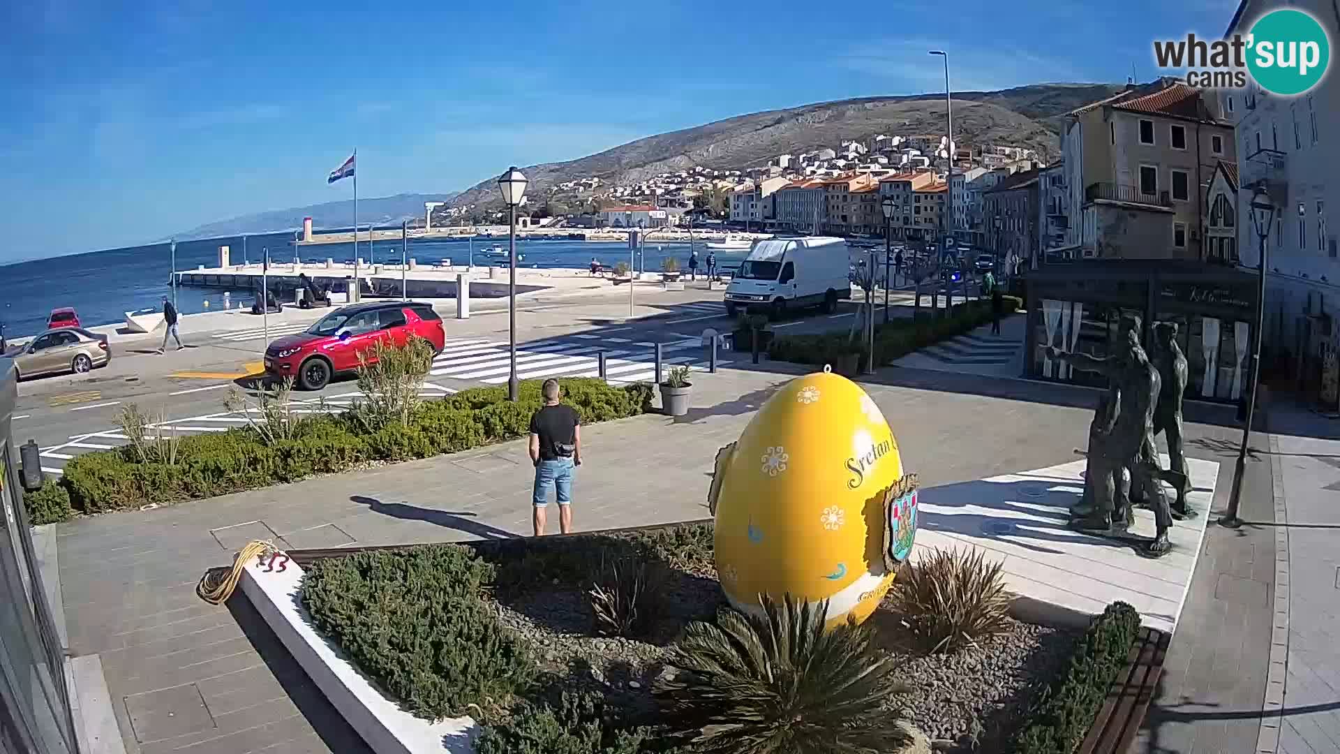 Spletna kamera v živo Senj riva – Hrvaška