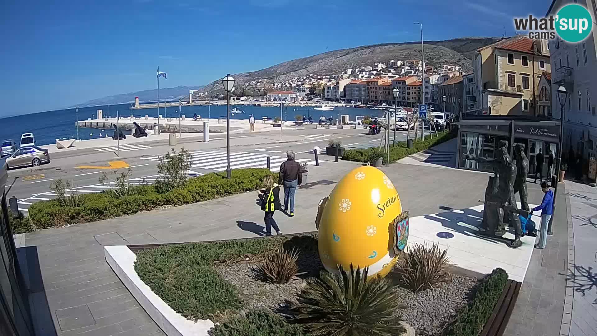 Spletna kamera v živo Senj riva – Hrvaška