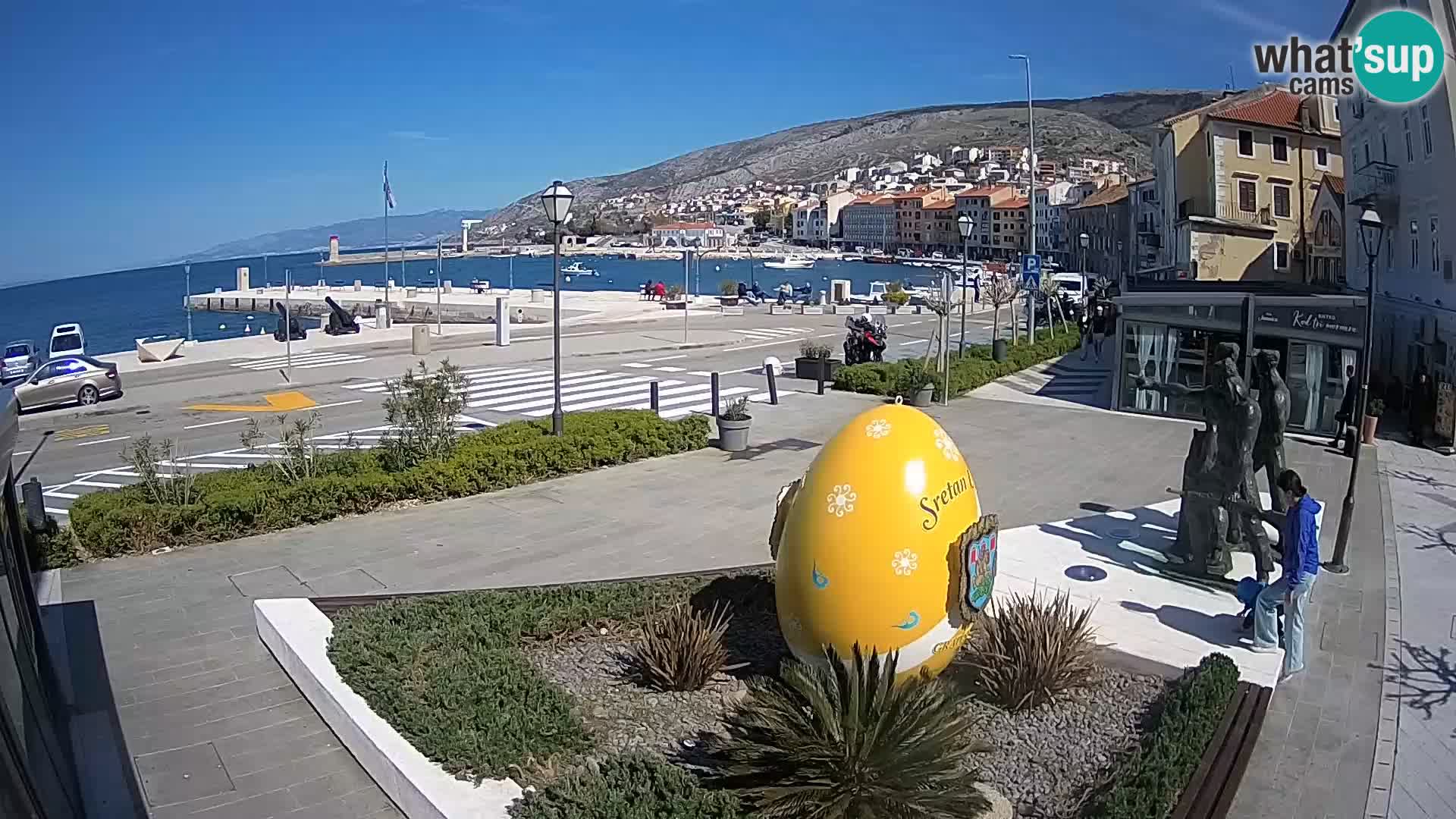 Webcam en direct Senj Riva – front de mer