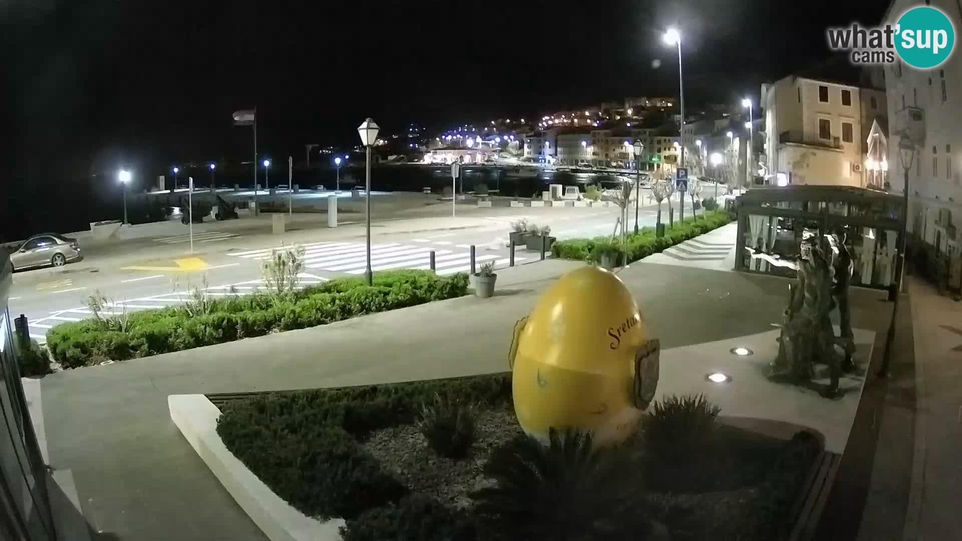 Live-Webcam Senj Riva – direkt am Meer – Kroatien