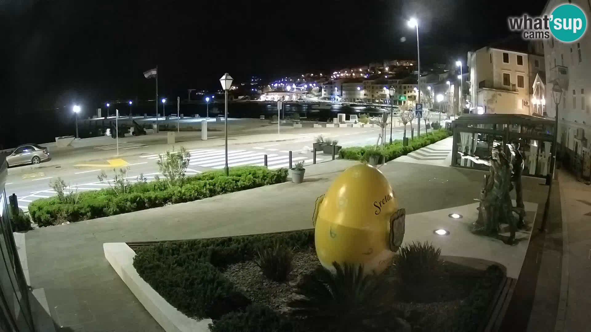 Live webcam Senj riva – seafront – Croatia