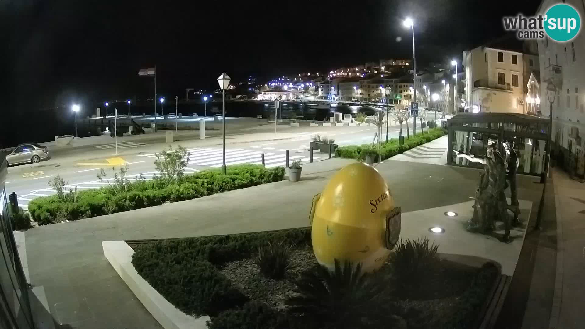 Live-Webcam Senj Riva – direkt am Meer – Kroatien