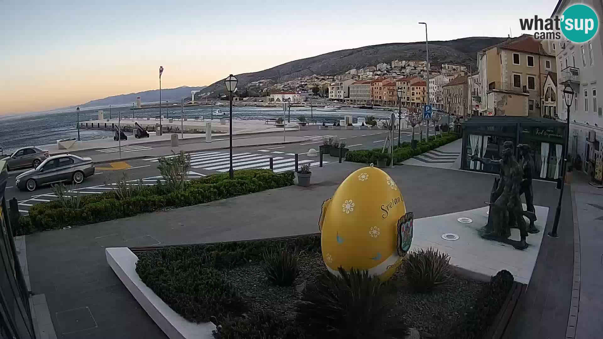 Live webcam Senj riva – fronte mare