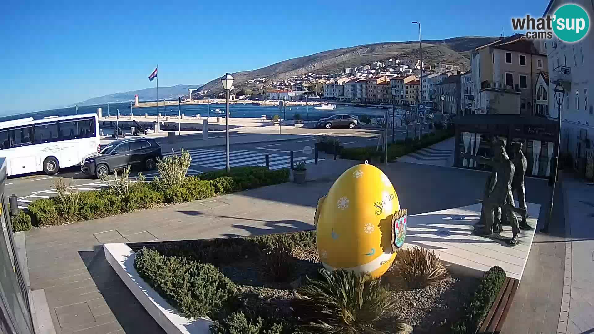 Webcam en vivo Senj riva – paseo marítimo
