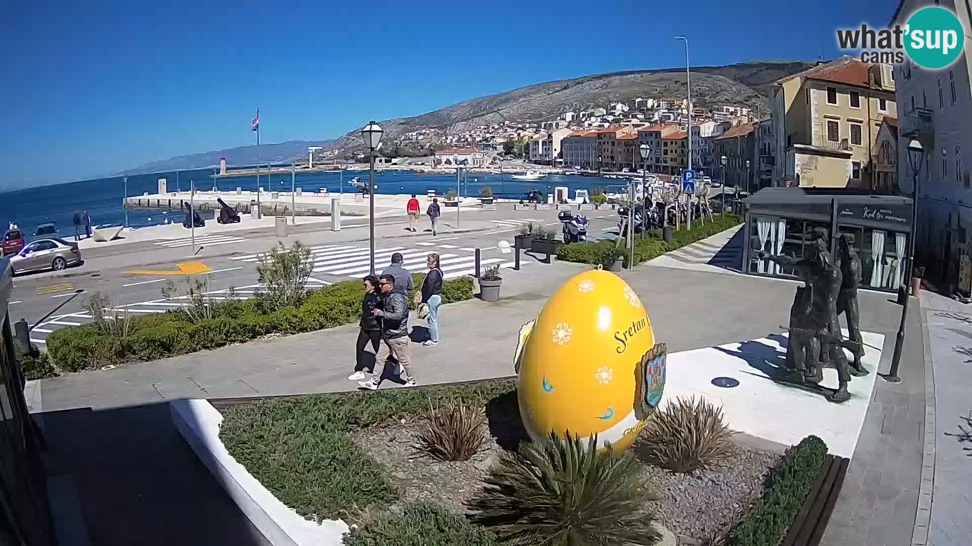 Webcam en vivo Senj riva – paseo marítimo