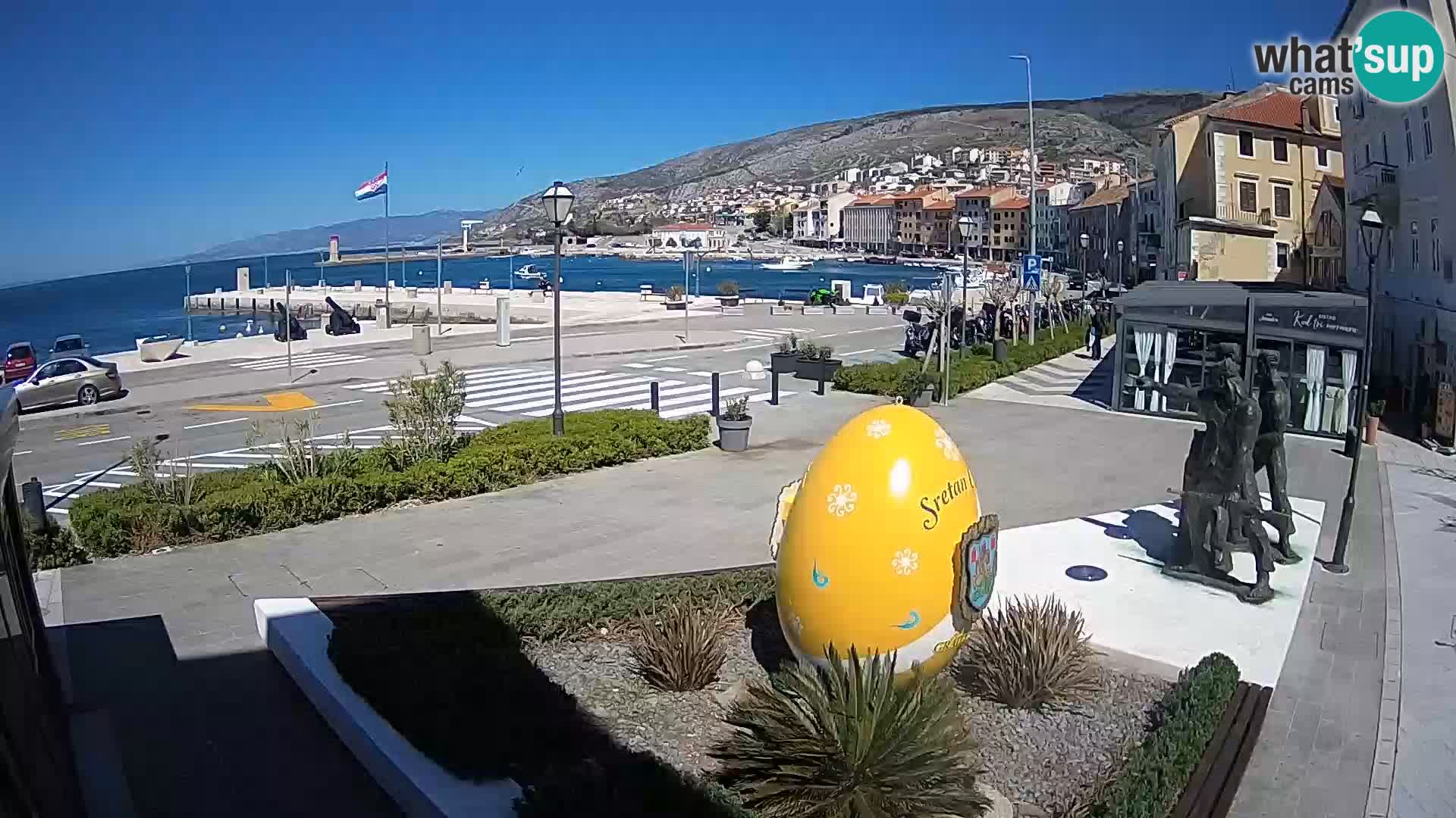 Webcam en direct Senj Riva – front de mer