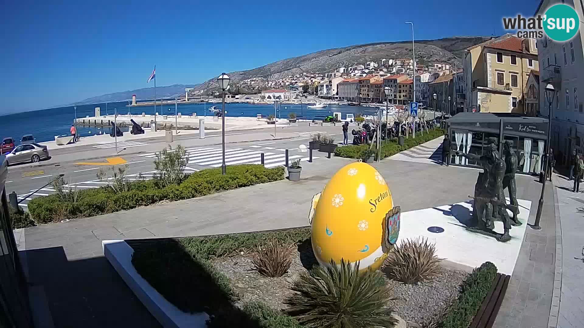 Webcam en vivo Senj riva – paseo marítimo