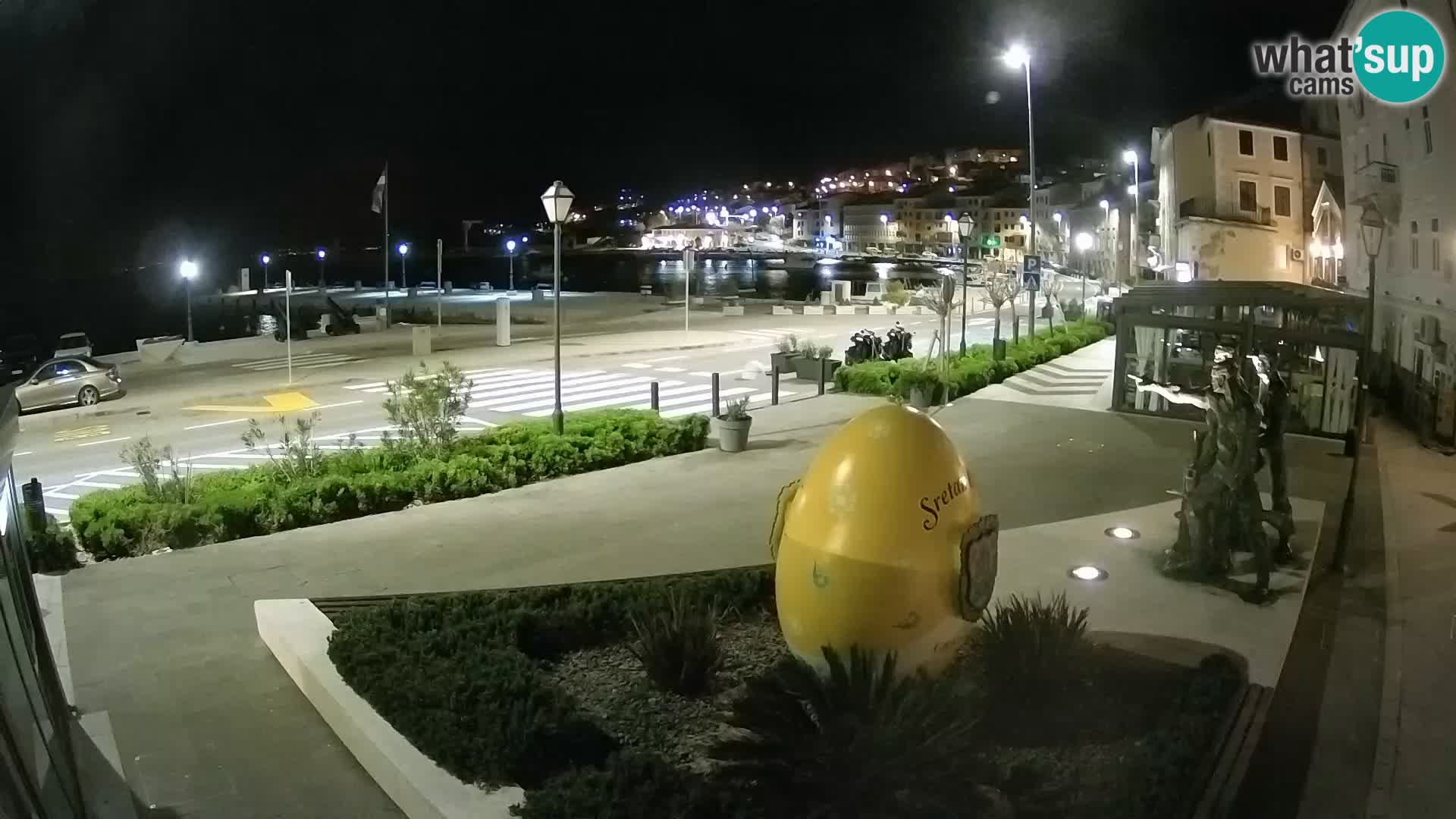 Live webcam Senj riva – seafront – Croatia