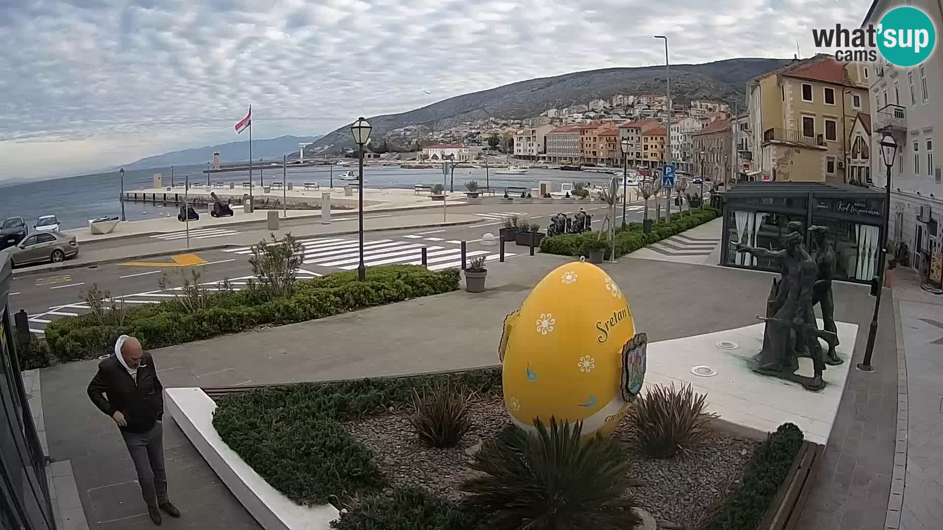 Webcam en vivo Senj riva – paseo marítimo