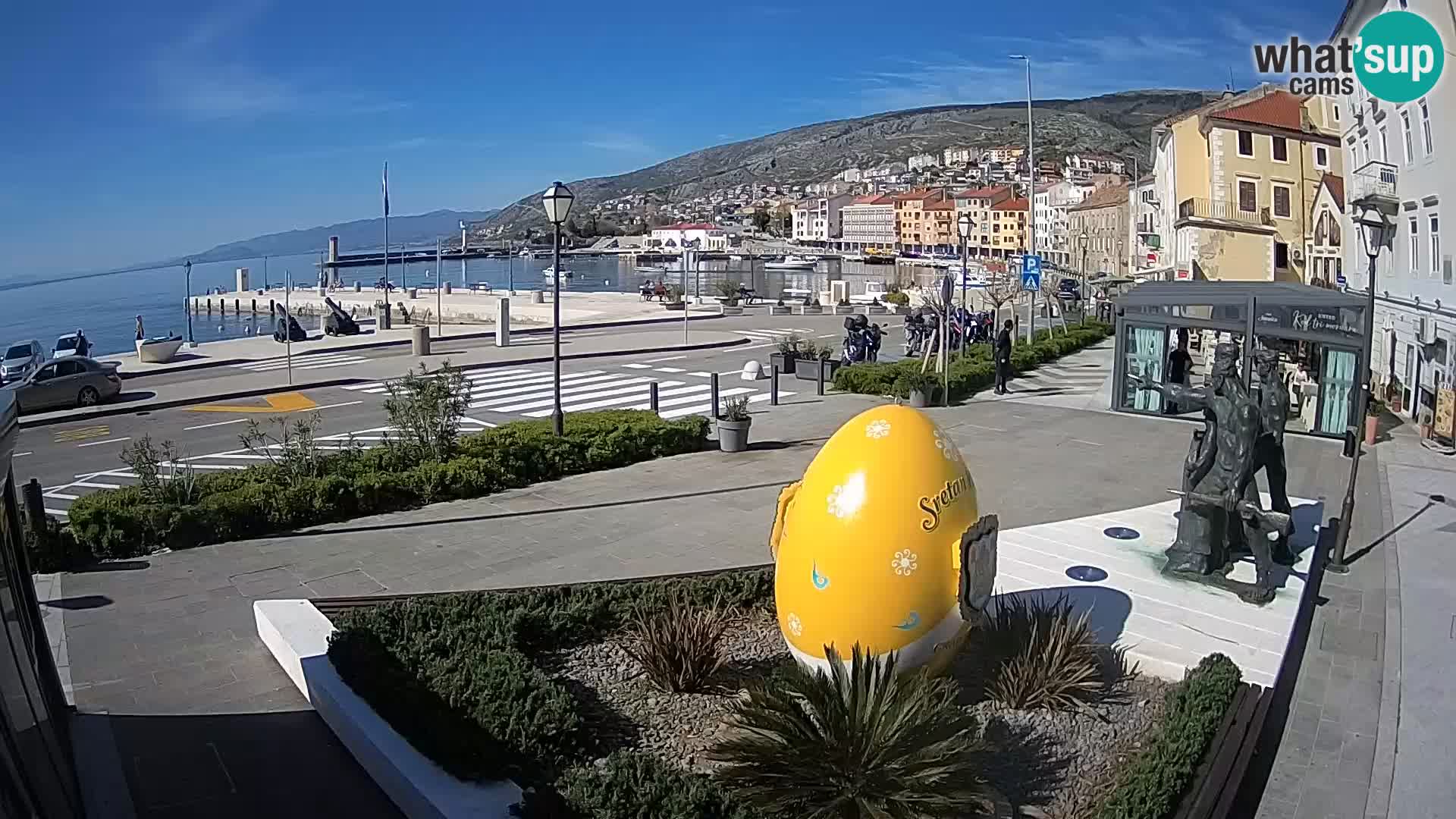 Webcam en direct Senj Riva – front de mer