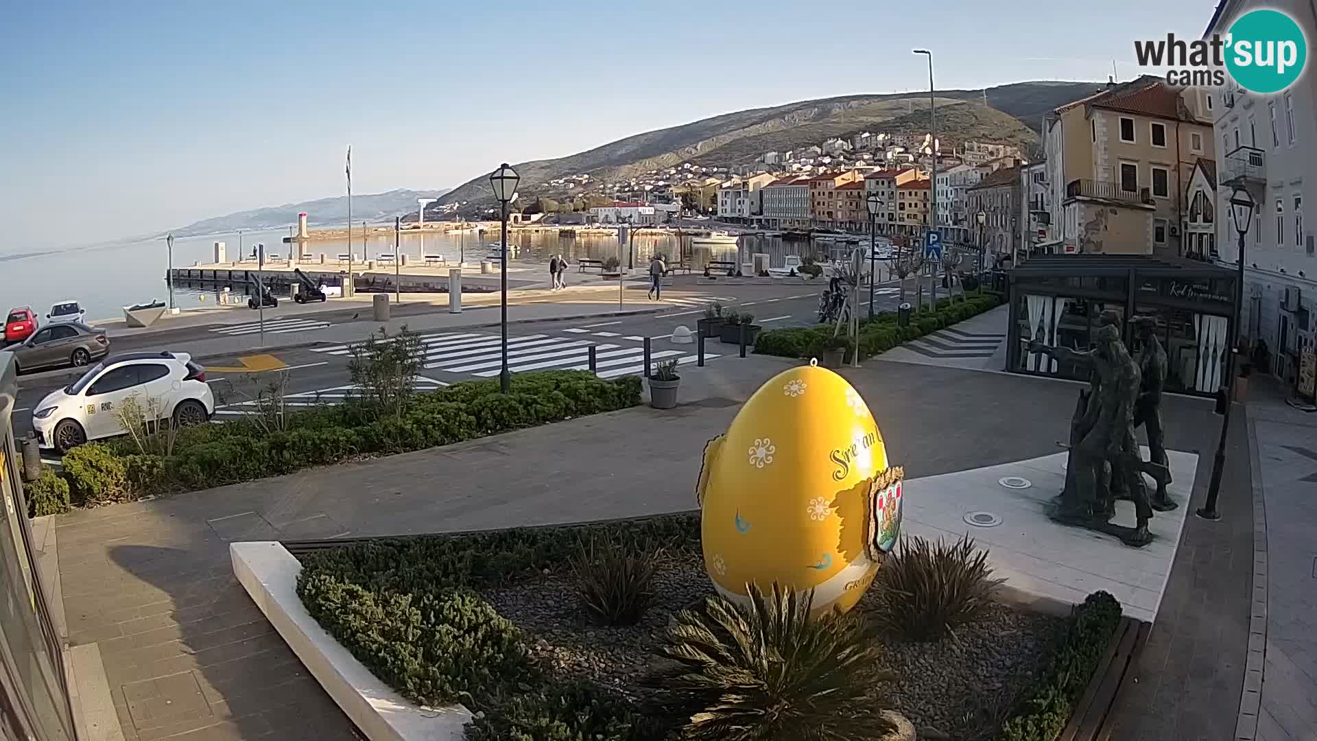 Live webcam Senj riva – seafront – Croatia