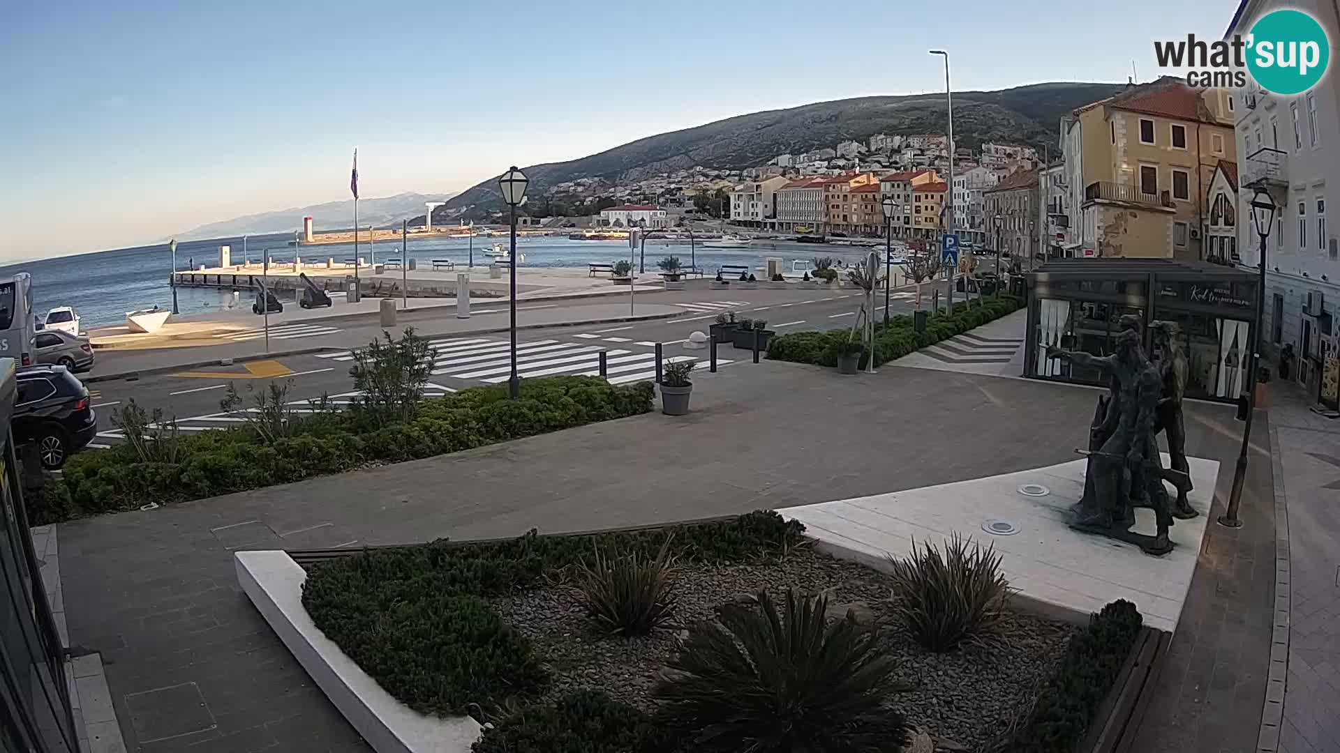Webcam en vivo Senj riva – paseo marítimo