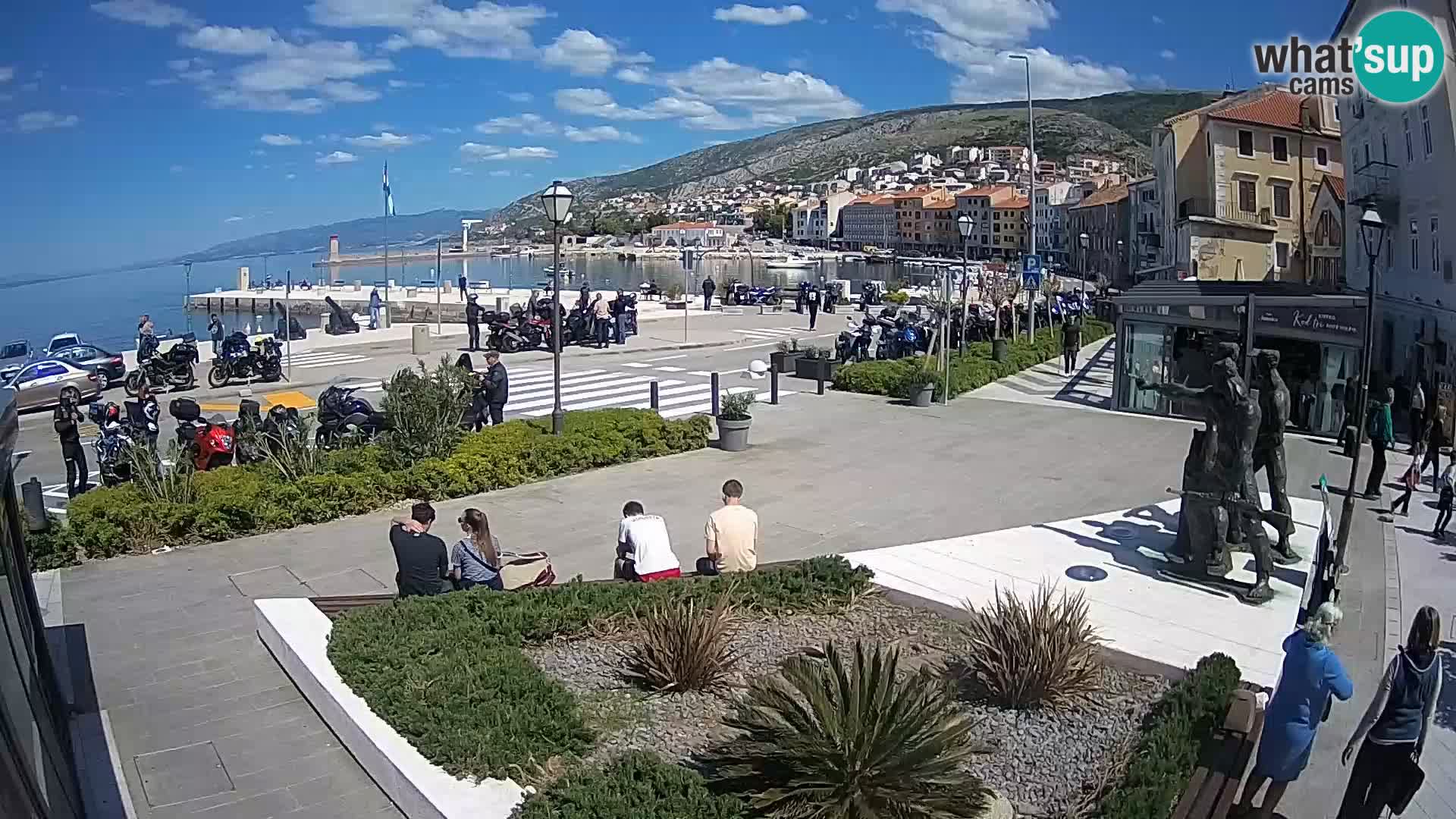 Webcam en direct Senj Riva – front de mer