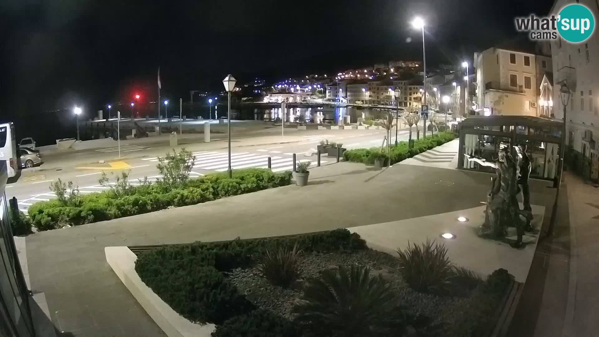 Webcam en vivo Senj riva – paseo marítimo