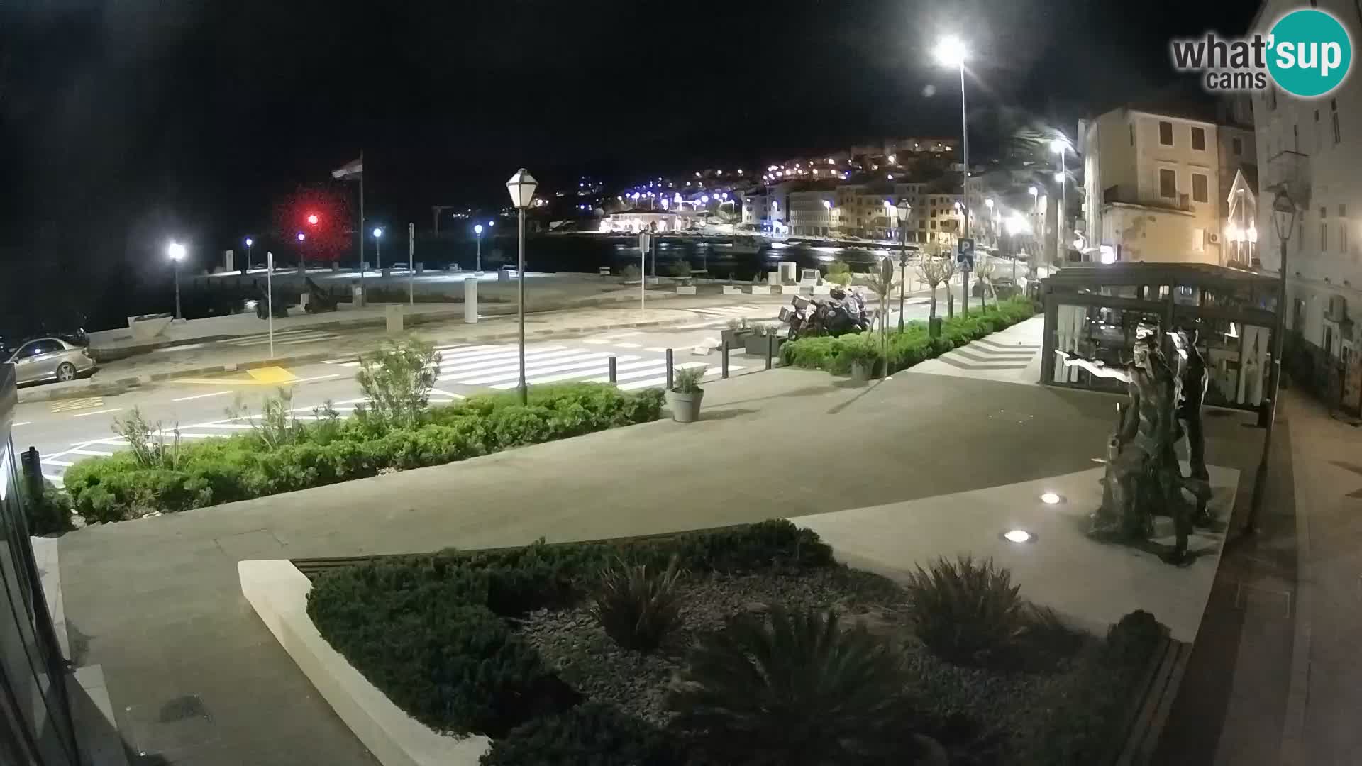 Spletna kamera v živo Senj riva – Hrvaška