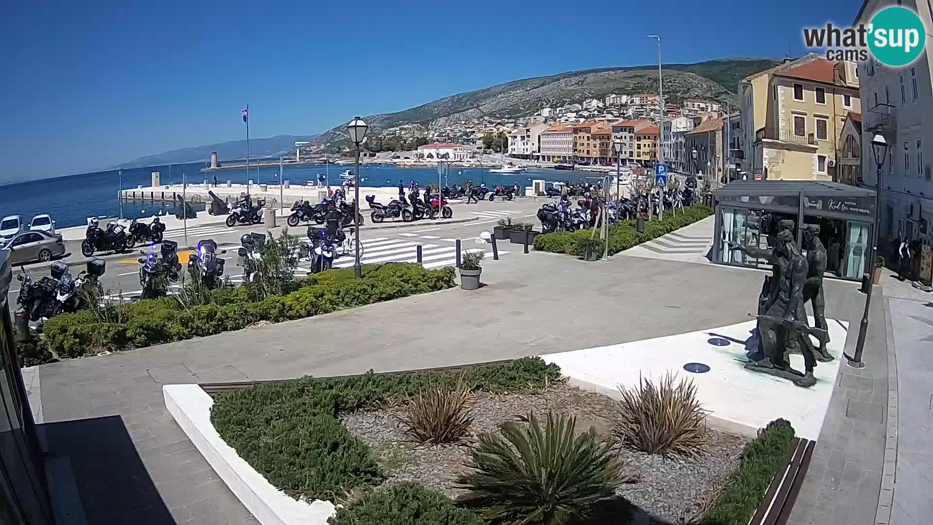 Webcam en direct Senj Riva – front de mer