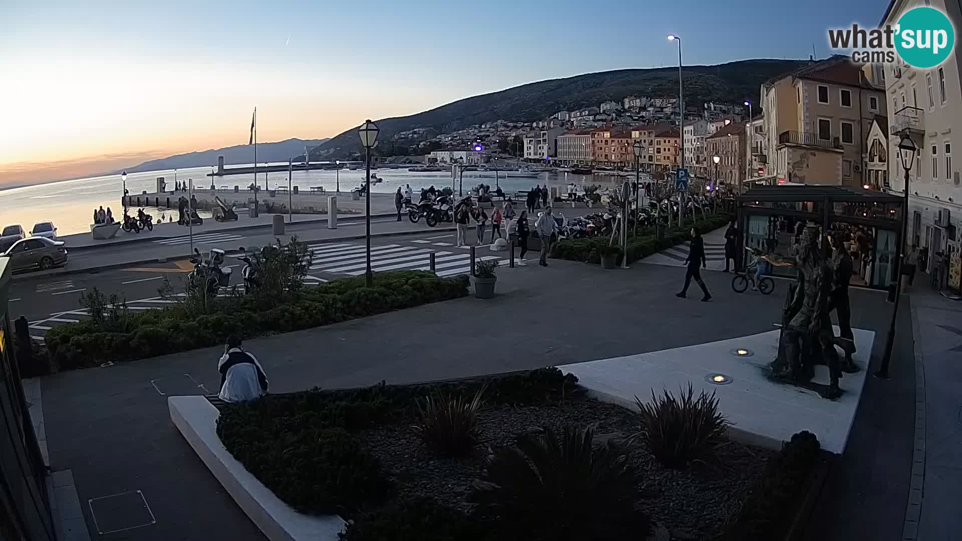 Web kamera uživo Senj riva – Hrvatska