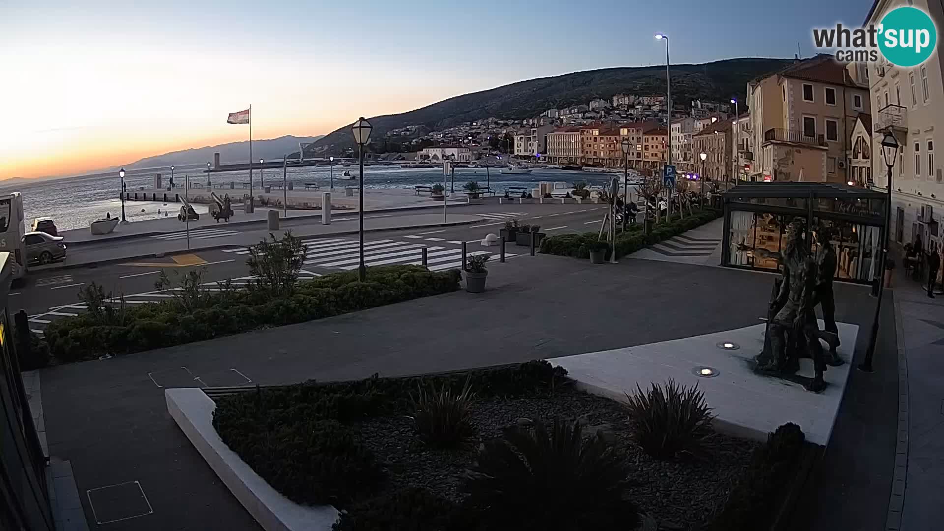 Webcam en direct Senj Riva – front de mer