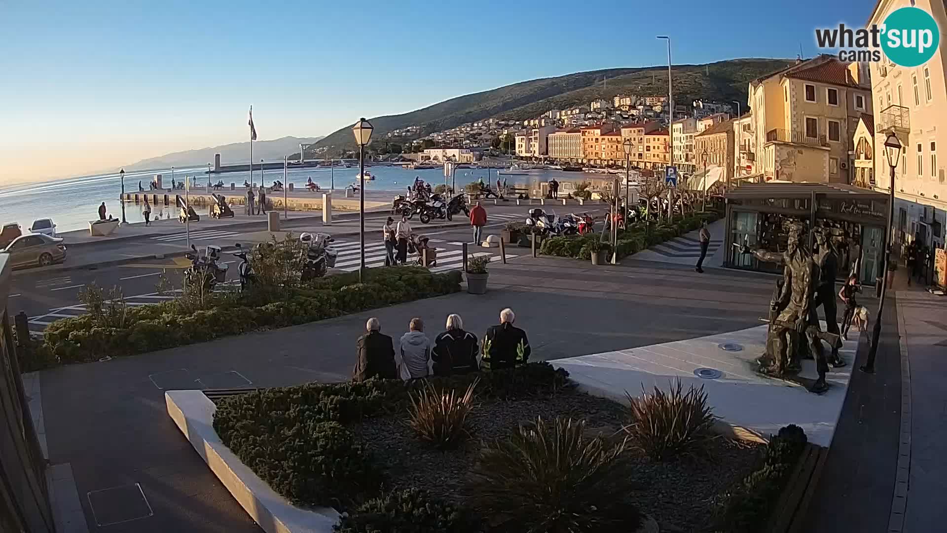 Webcam en direct Senj Riva – front de mer