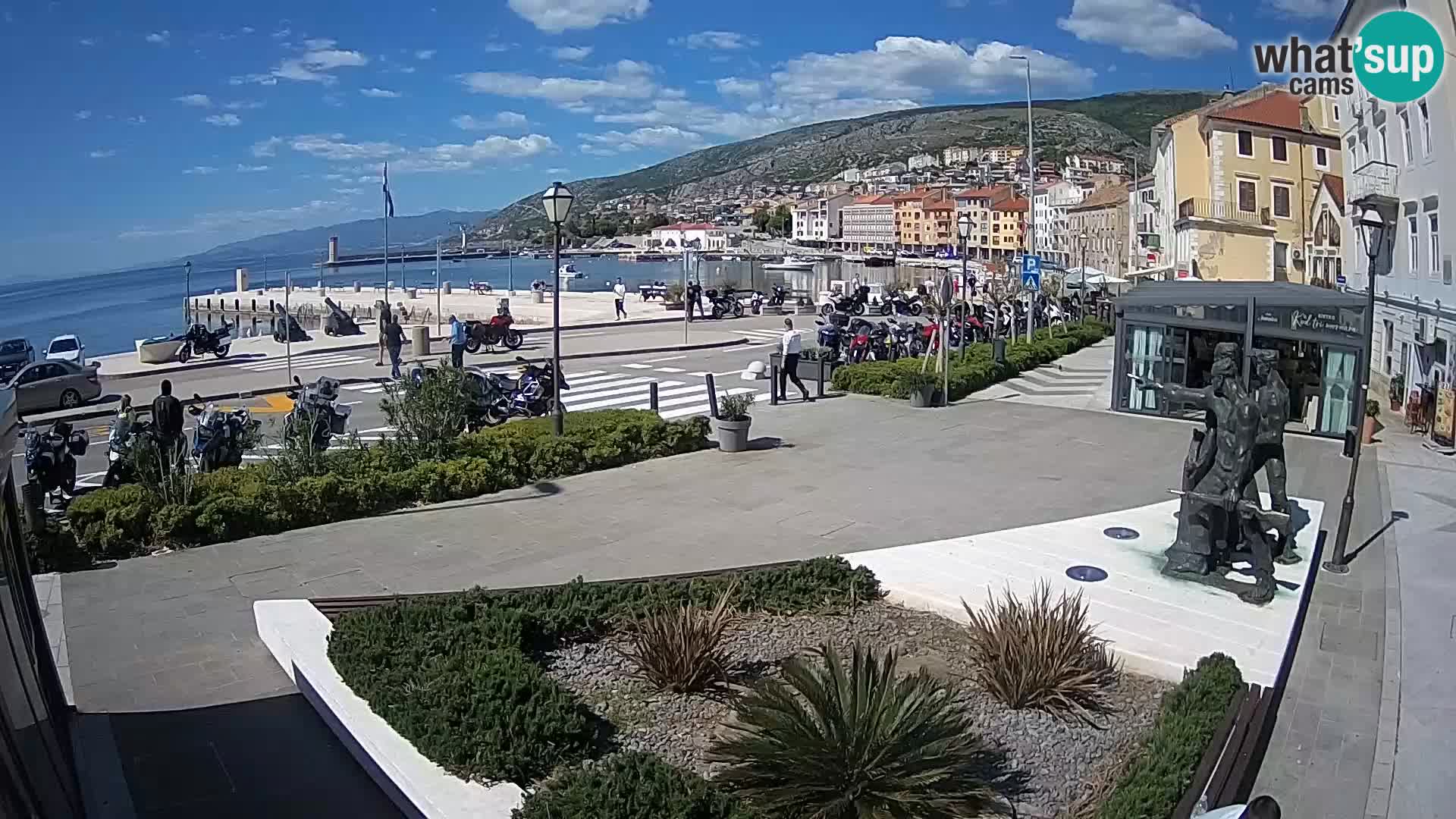 Webcam en direct Senj Riva – front de mer