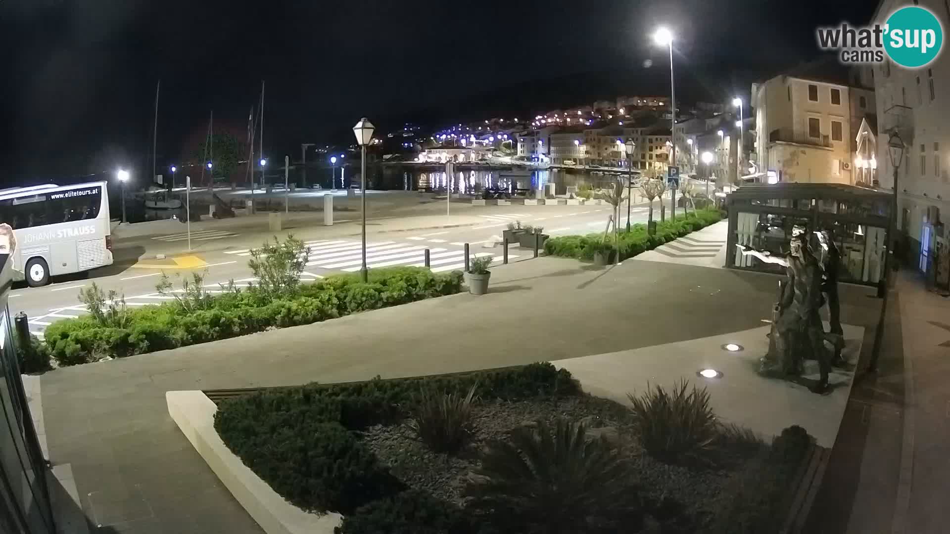Live webcam Senj riva – fronte mare