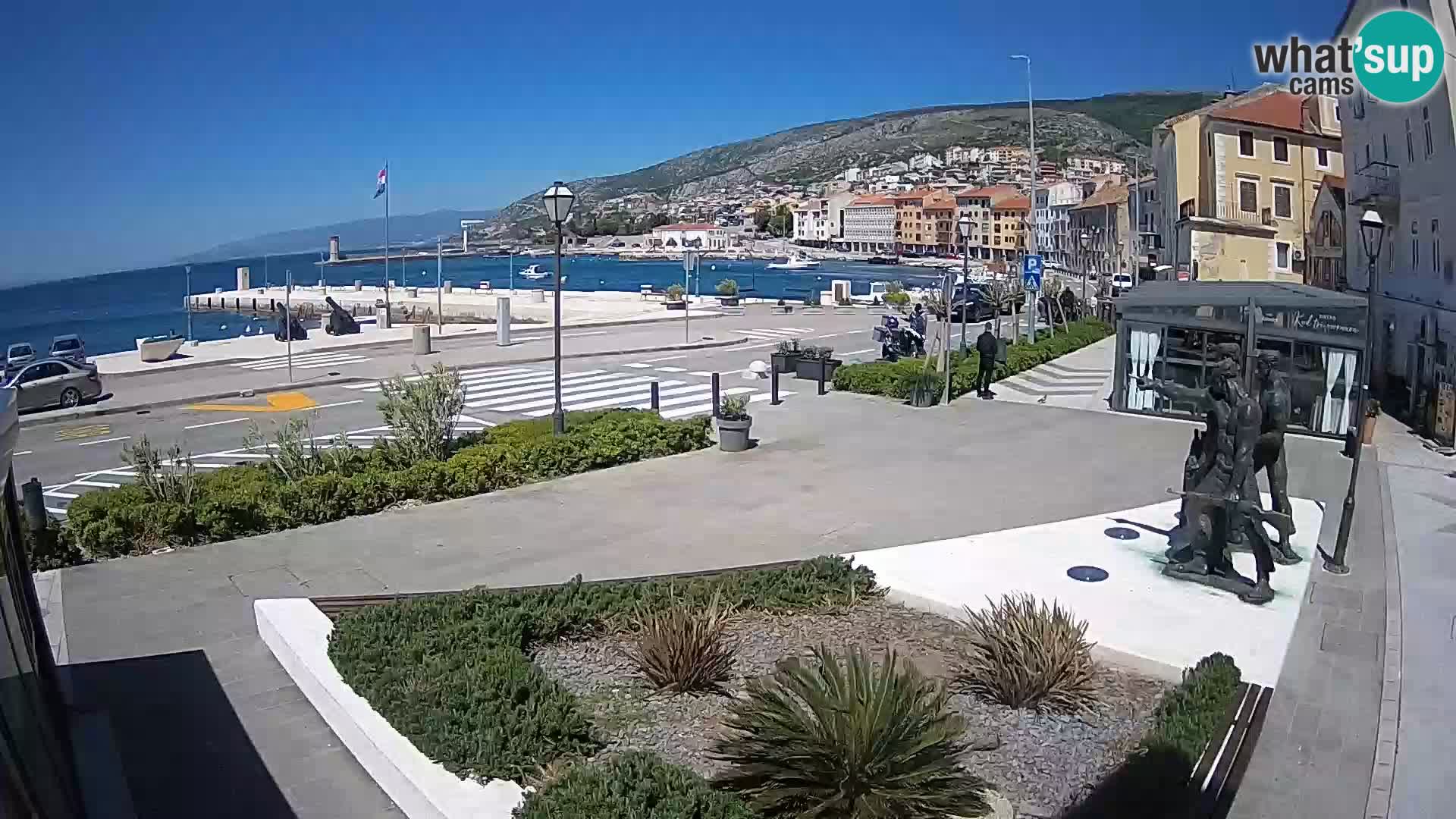 Webcam en vivo Senj riva – paseo marítimo