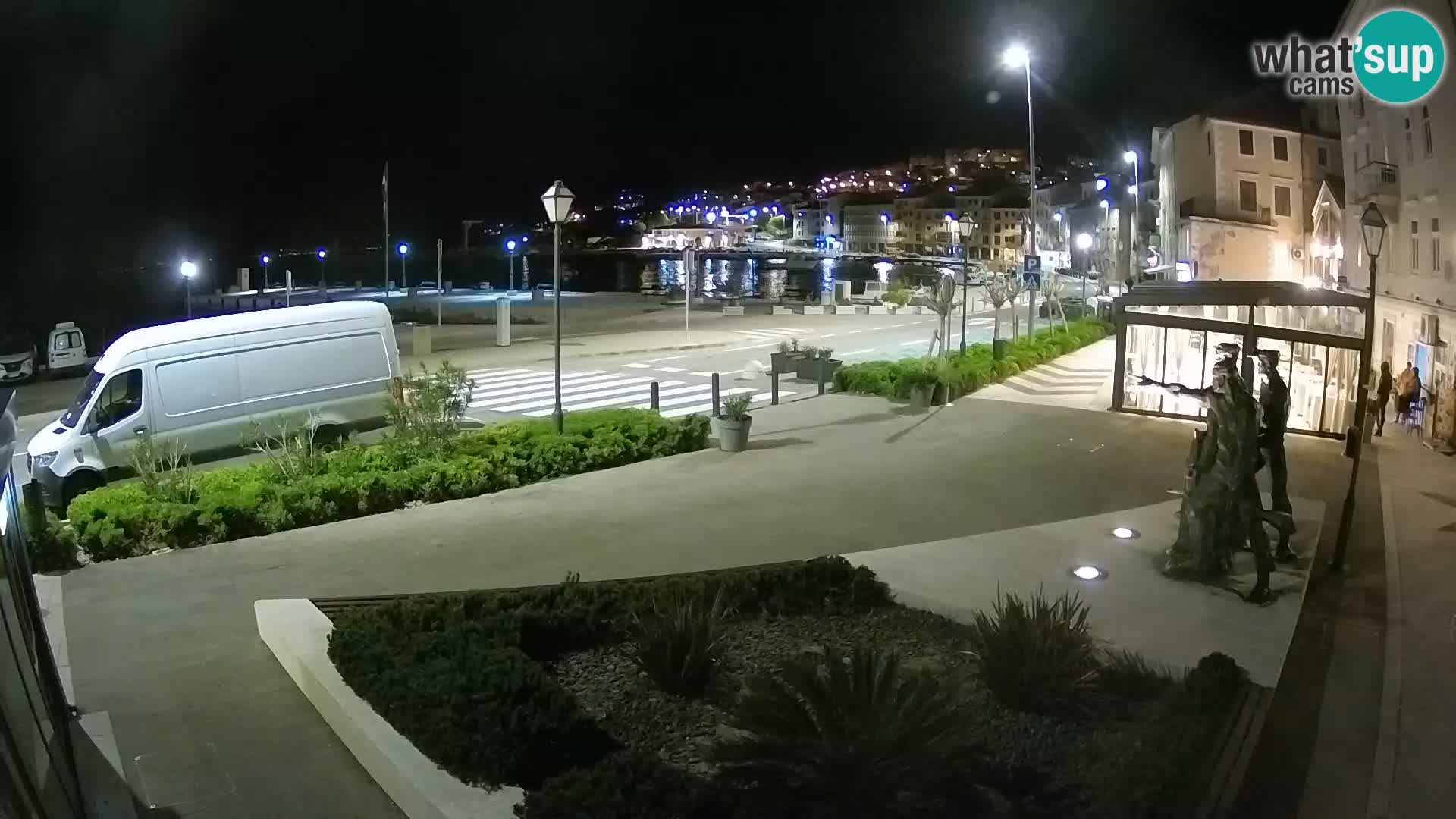 Live webcam Senj riva – seafront – Croatia
