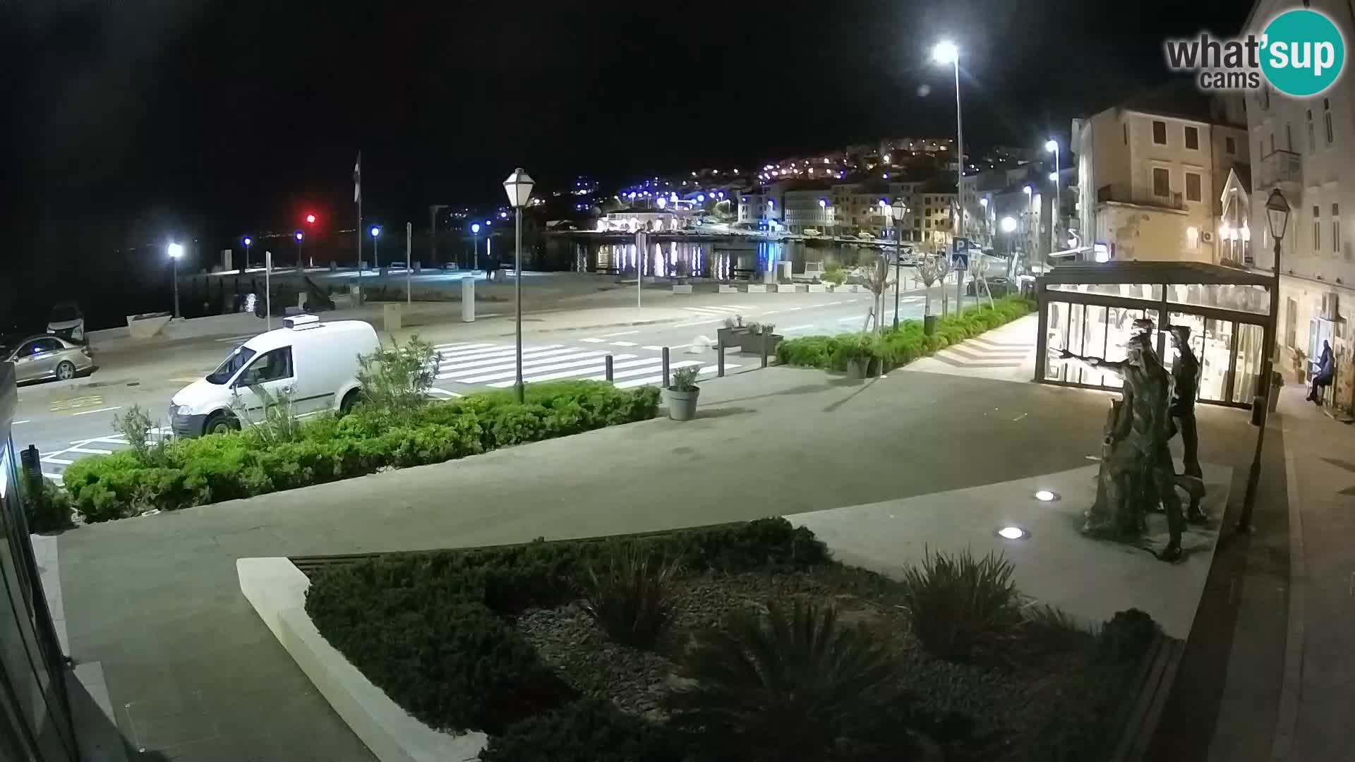 Live webcam Senj riva – seafront – Croatia