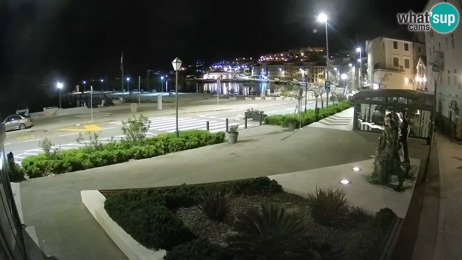 Live-Webcam Senj Riva – direkt am Meer – Kroatien