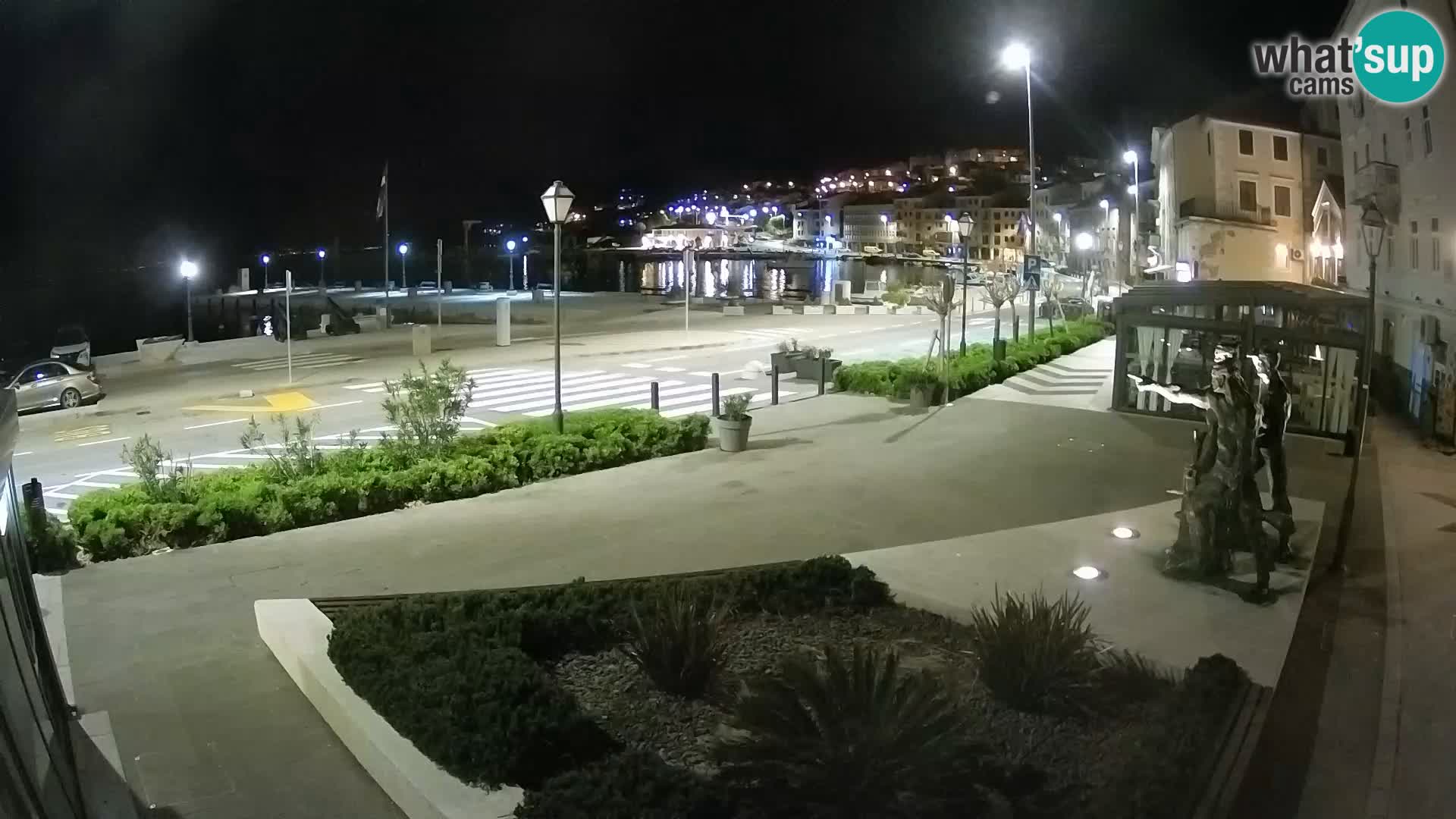 Live webcam Senj riva – fronte mare