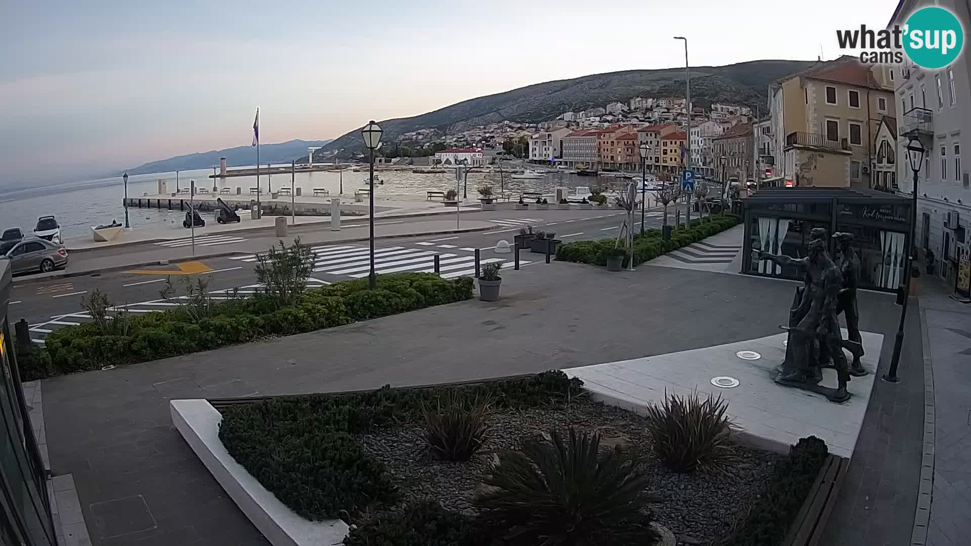 Webcam en vivo Senj riva – paseo marítimo