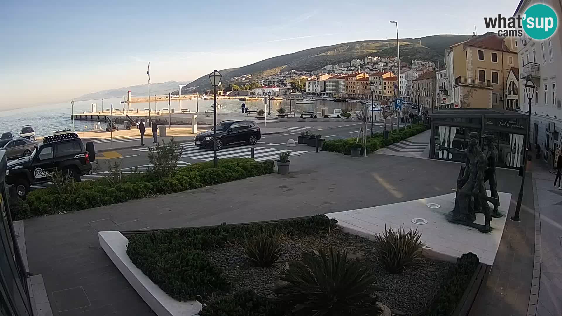 Spletna kamera v živo Senj riva – Hrvaška