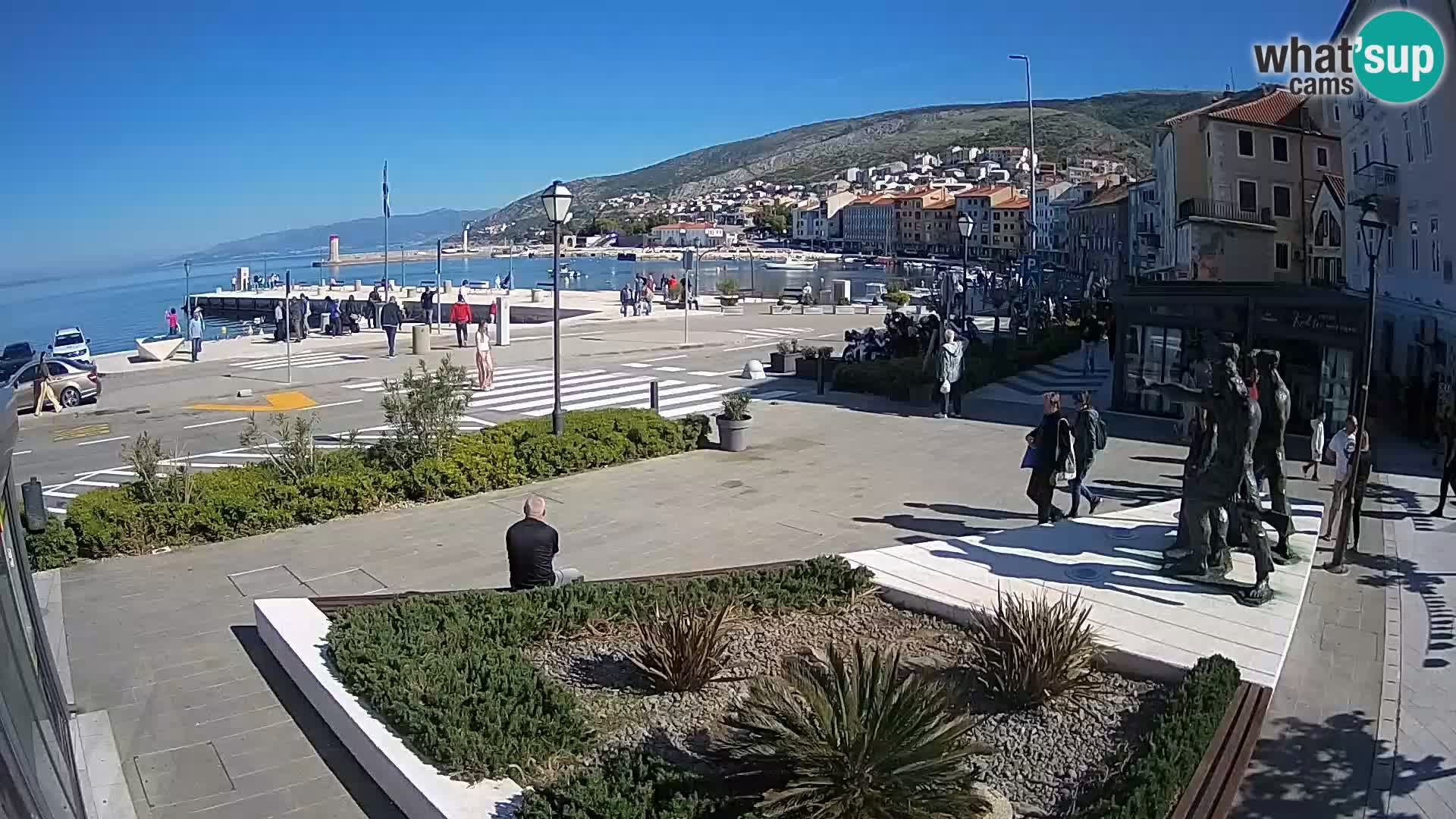 Webcam en direct Senj Riva – front de mer
