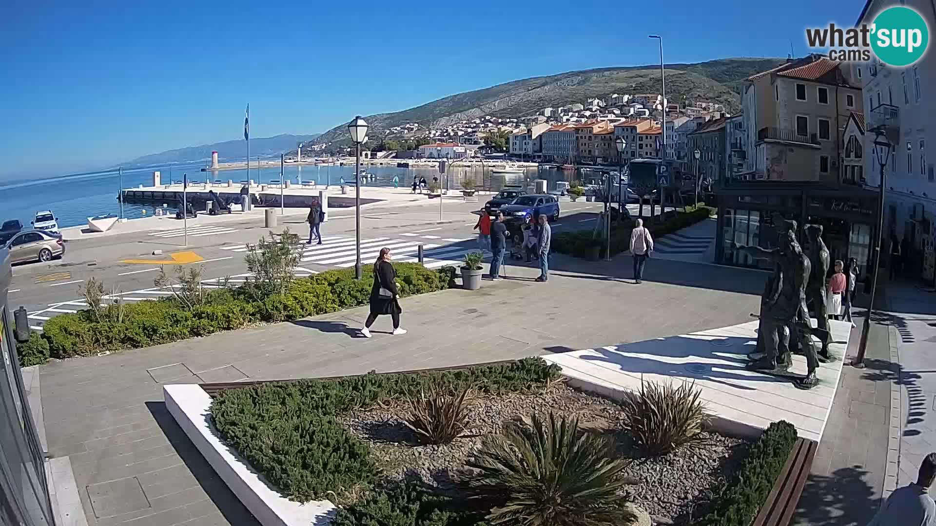 Webcam en direct Senj Riva – front de mer