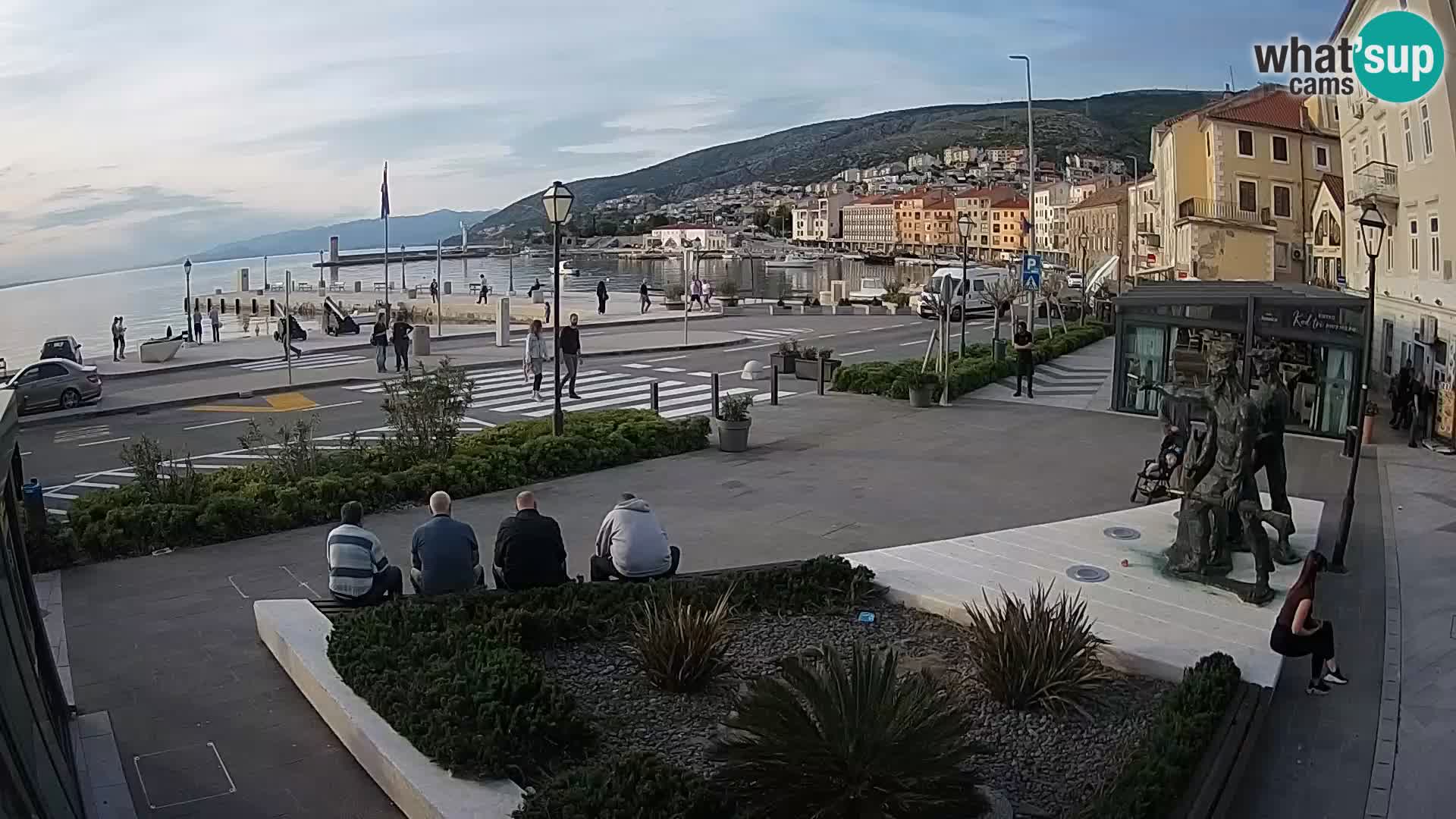 Webcam en direct Senj Riva – front de mer