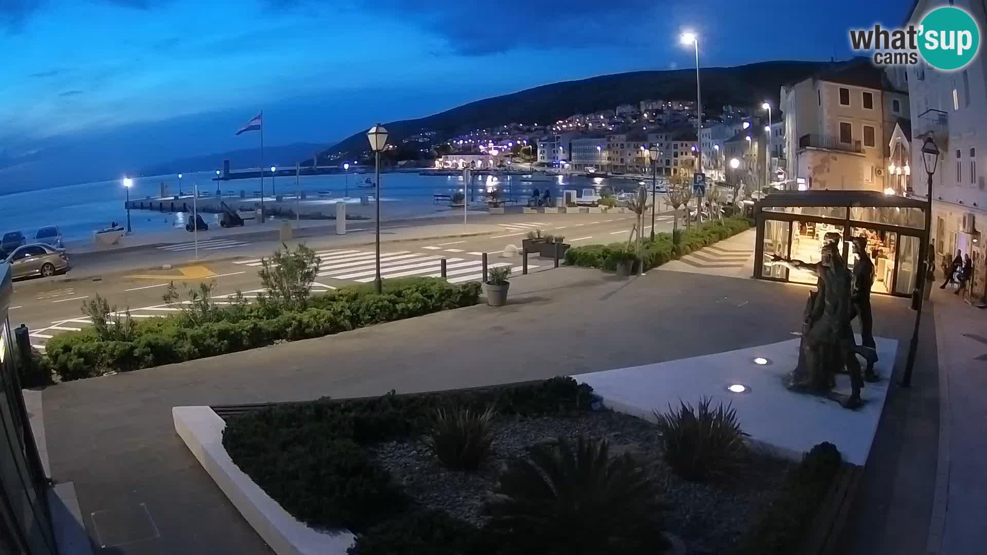 Webcam en direct Senj Riva – front de mer