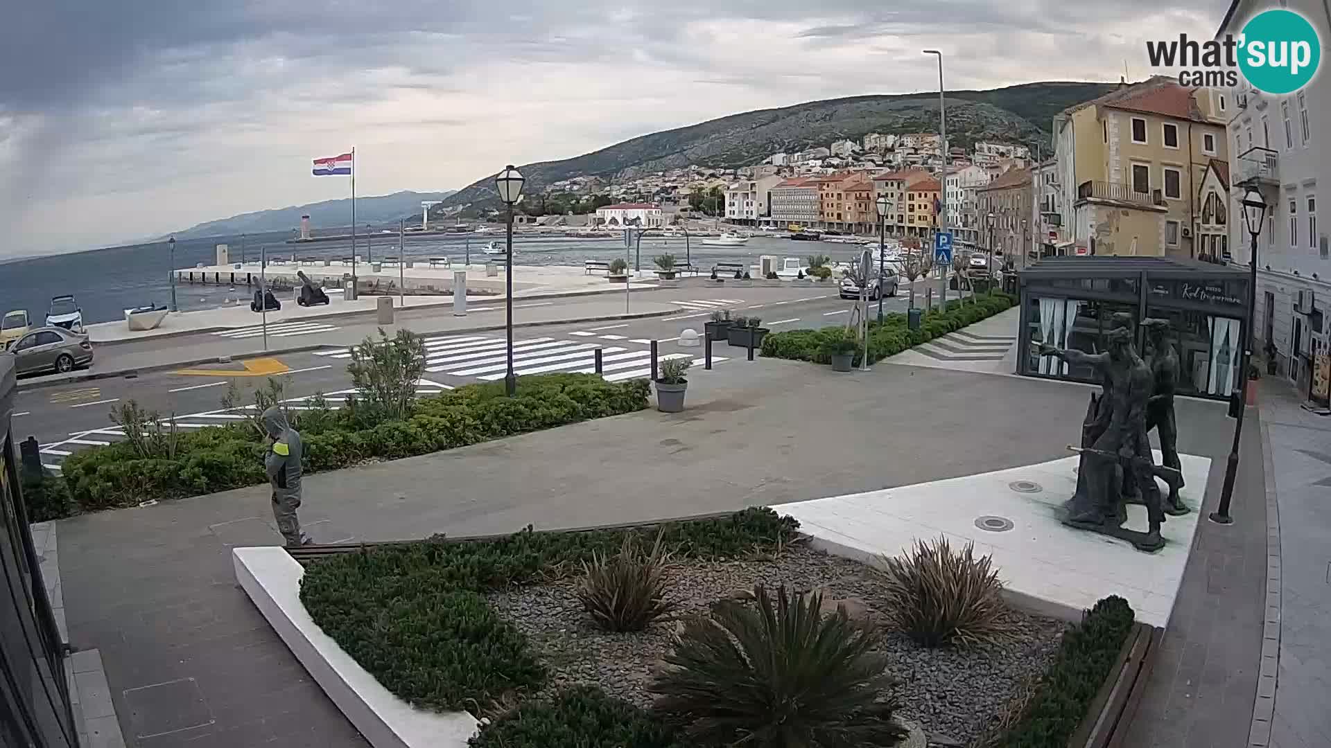 Live-Webcam Senj Riva – direkt am Meer – Kroatien