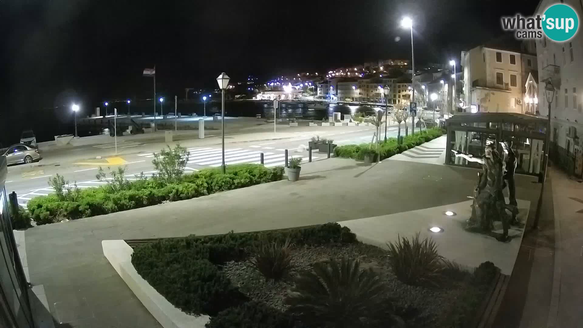 Webcam en vivo Senj riva – paseo marítimo