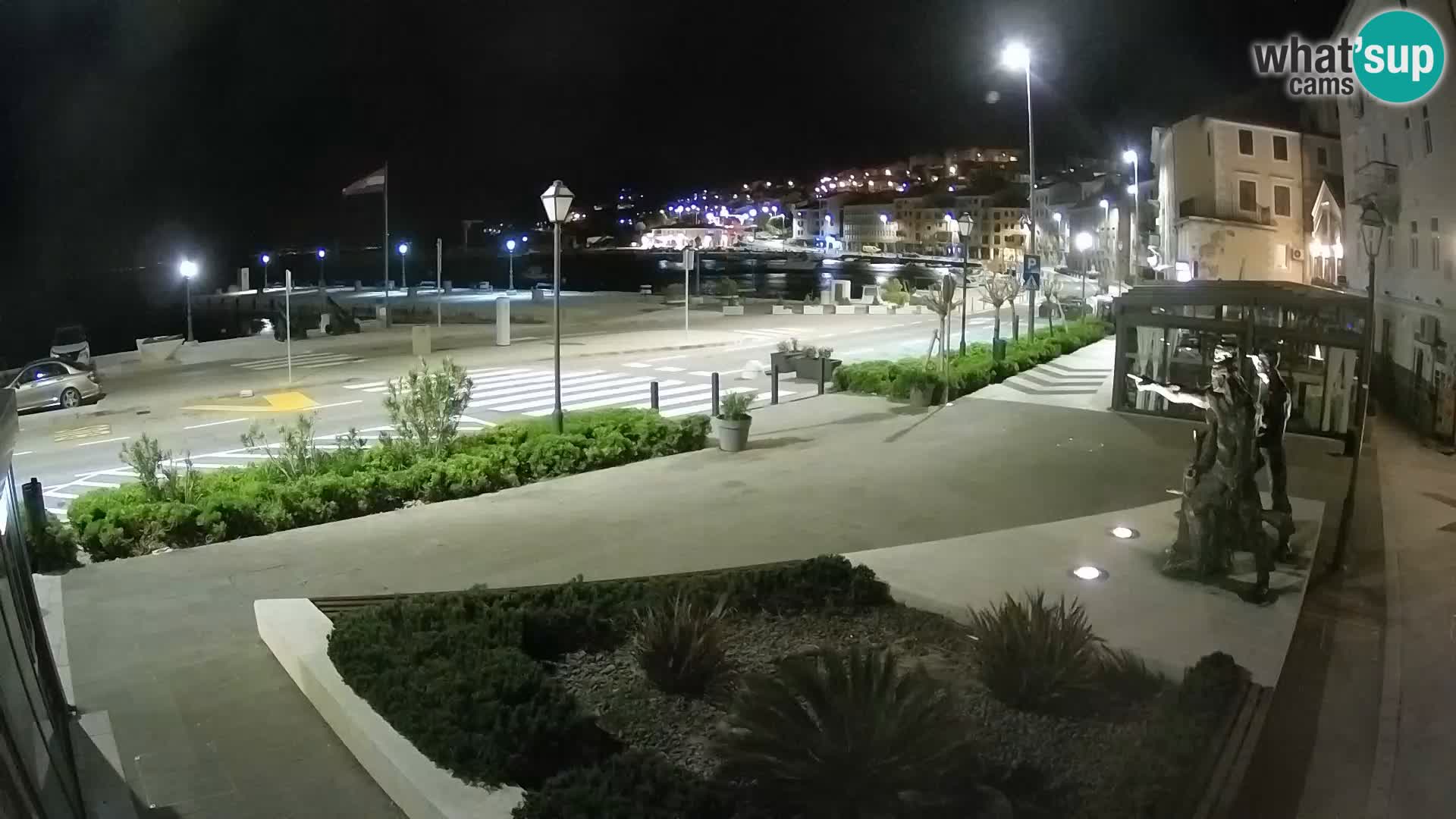 Spletna kamera v živo Senj riva – Hrvaška